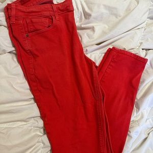 Old navy size 12 red jegging